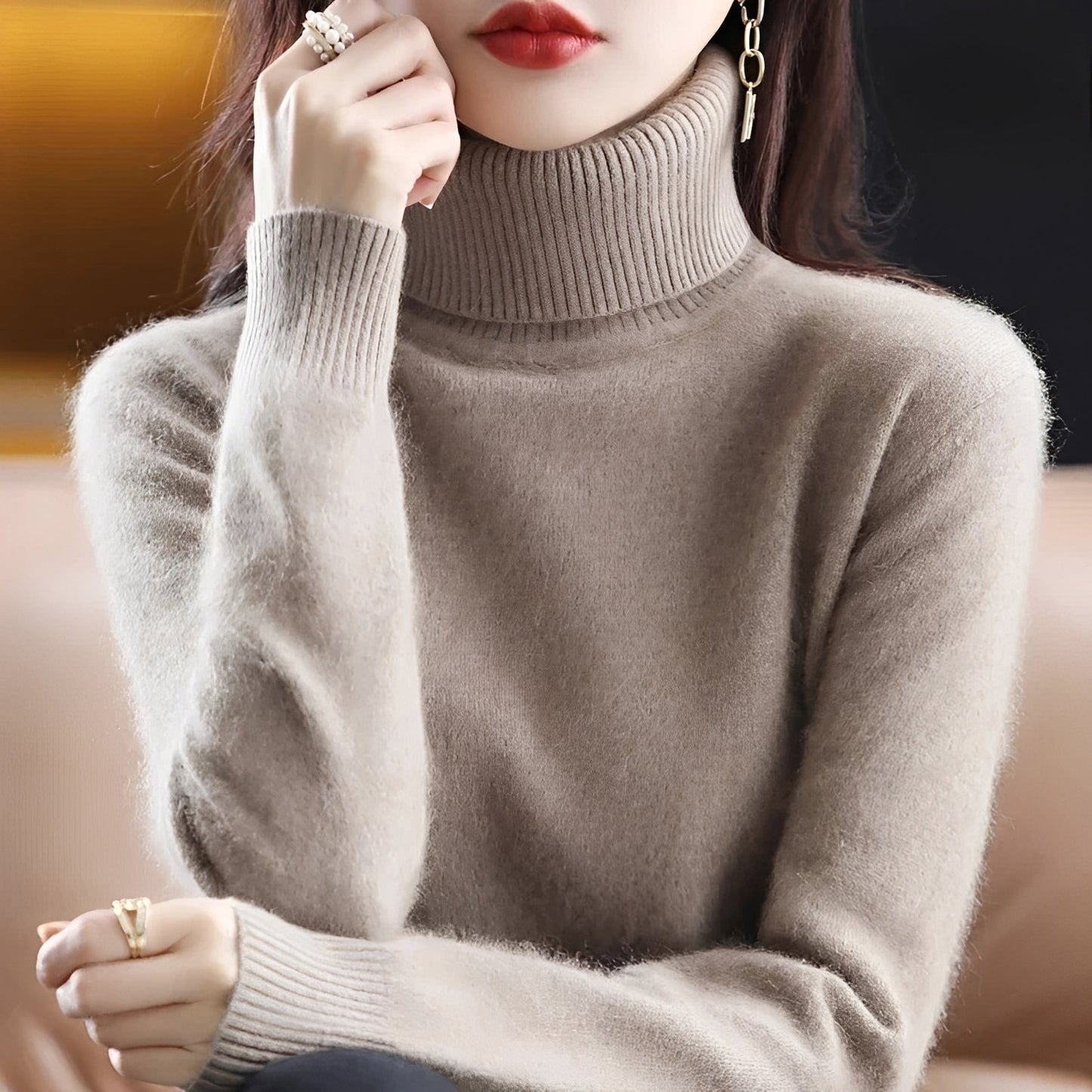 Letizia - Edler Rollkragenpullover