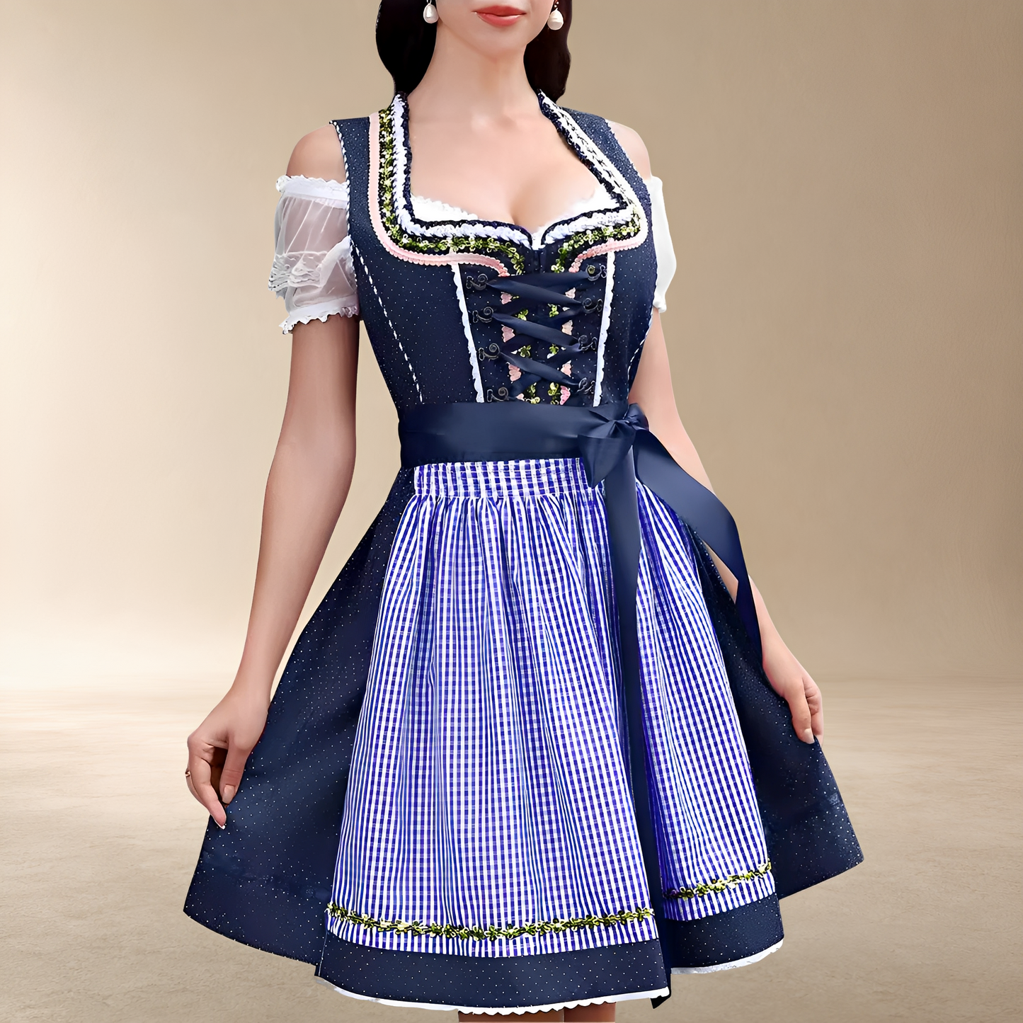 Amna - Bezauberndes Mini-Dirndl für das Oktoberfest