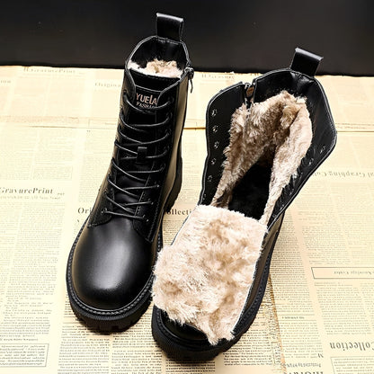 Adelpha - Schwarze Stiefel für frostige Wintertage