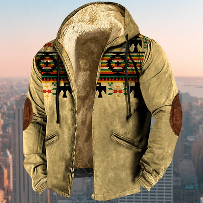 Laszlo - Herren-Hoodie mit Tribal-Design