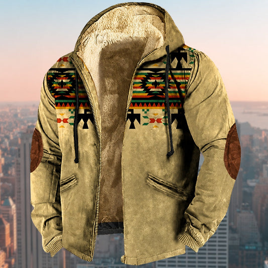 Laszlo - Herren-Hoodie mit Tribal-Design