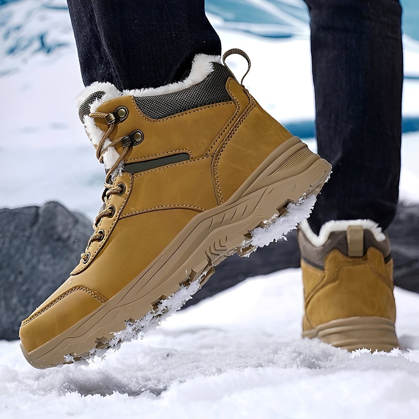 Franklin - Warme Herren-Winterstiefel für draußen