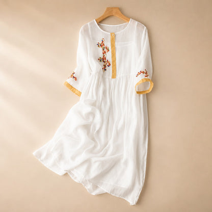Laura - Komfortables Boho-Kleid mit Details