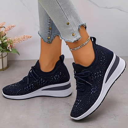 Elodie - Stylische und bequeme Sneakers mit schimmernden Details