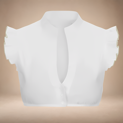 Rachel - Stilvolle ärmellose Bluse für das Oktoberfest