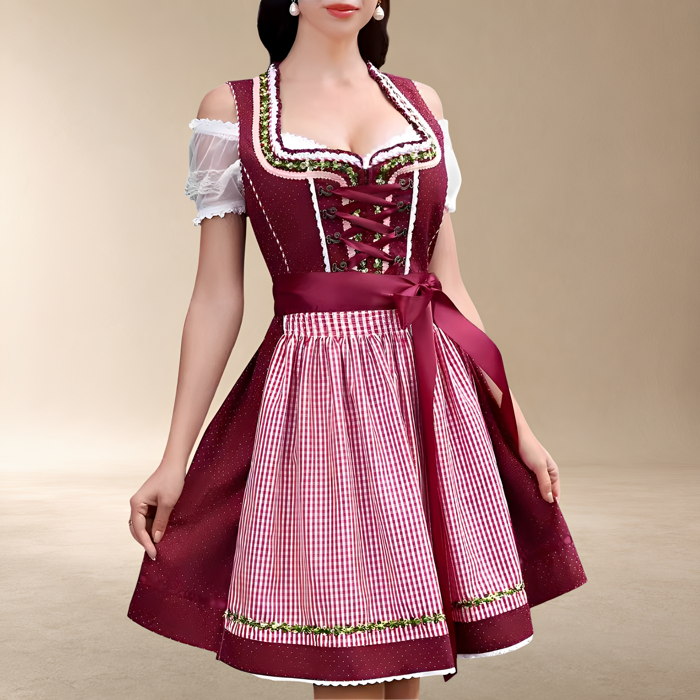 Amna - Bezauberndes Mini-Dirndl für das Oktoberfest