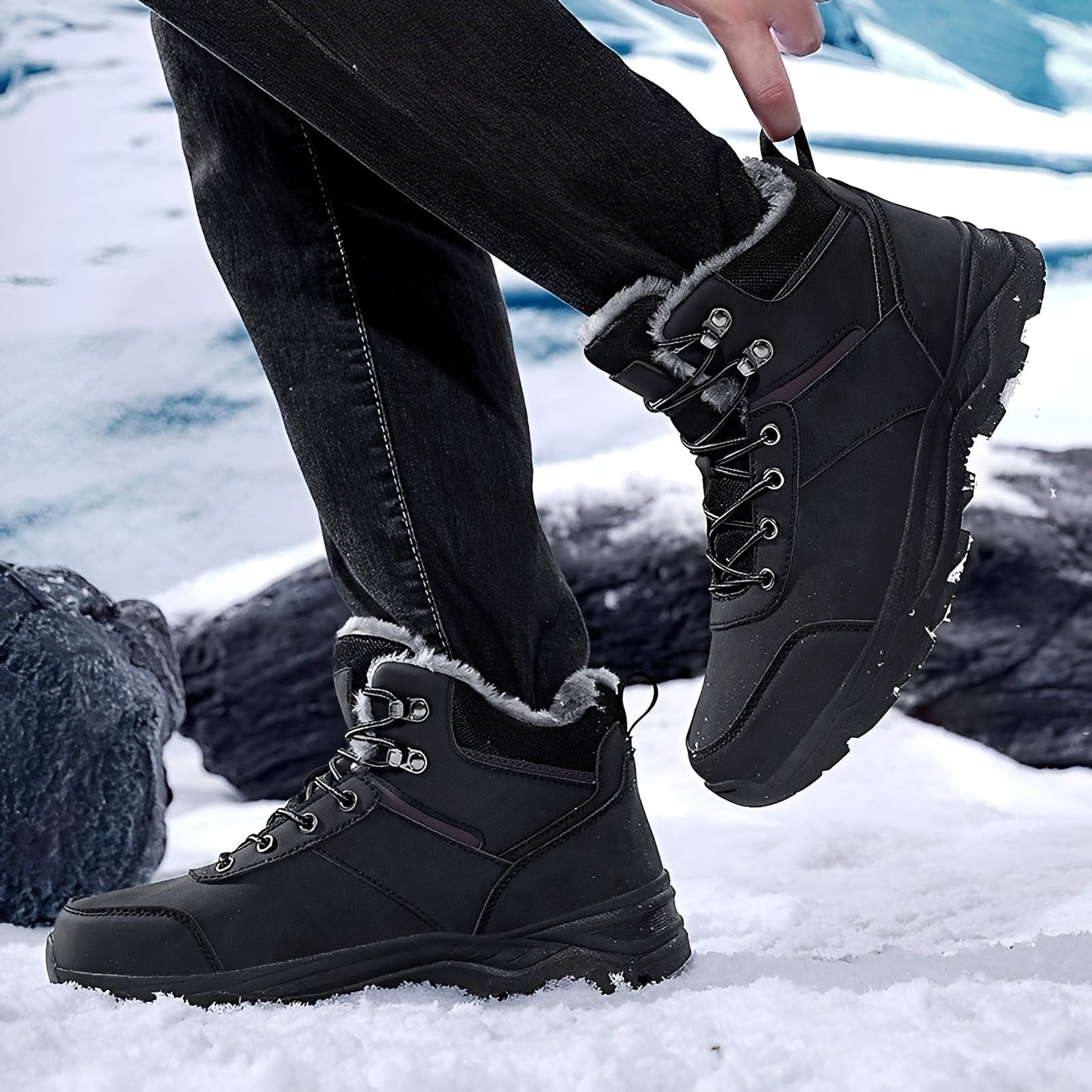 Franklin - Warme Herren-Winterstiefel für draußen