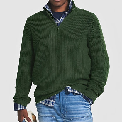 Sean - Herren-Pullover mit Zipper