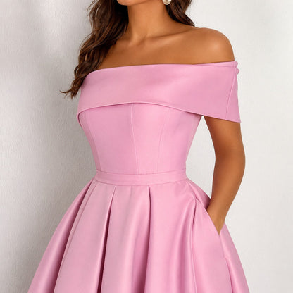 Erika - Schickes Kleid mit freien Schultern