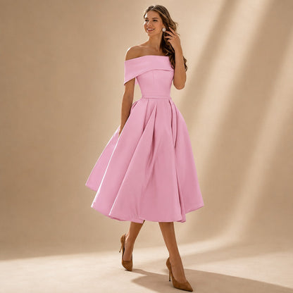 Erika - Schickes Kleid mit freien Schultern