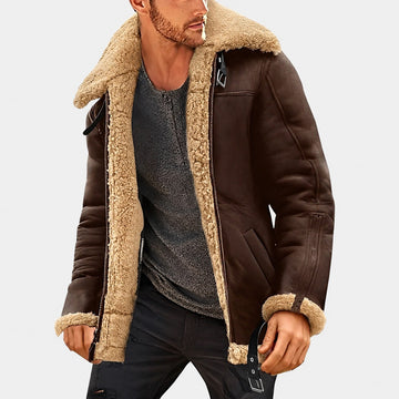 Jeffrey - Modische Herrenjacke mit warmem Innenfutter