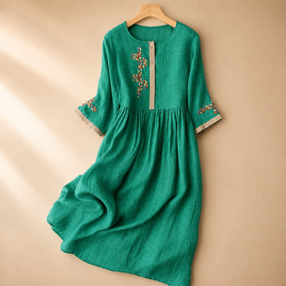 Laura - Komfortables Boho-Kleid mit Details