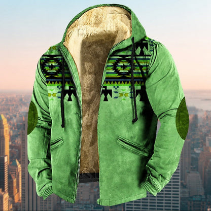Laszlo - Herren-Hoodie mit Tribal-Design