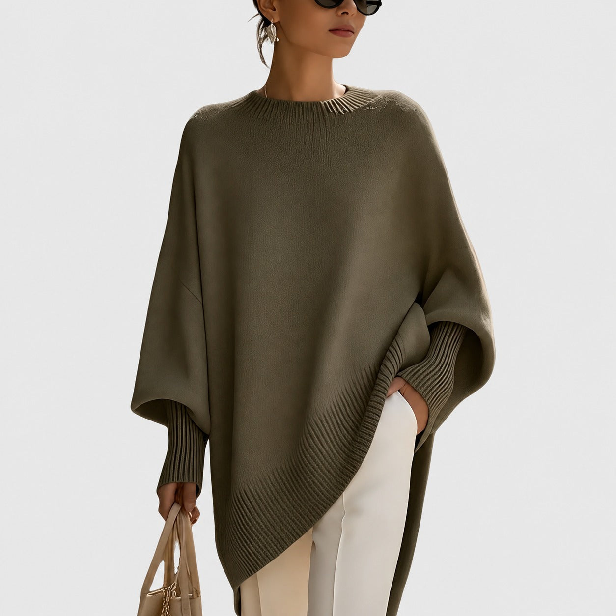 Pamella - Trendiger Oversize-Pullover für Damen
