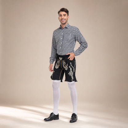 Alexis - Stylisches Hemd mit Karomuster für das Oktoberfest