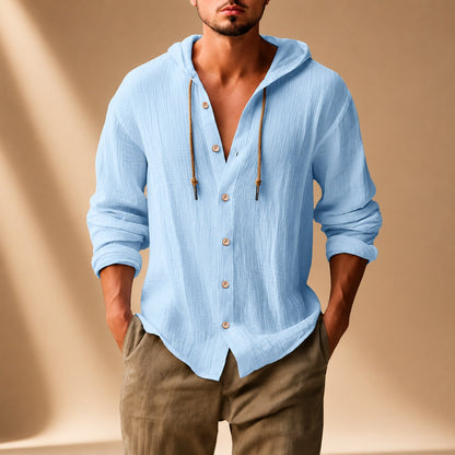 Kayne - Komfortables Langarmshirt mit Kapuze