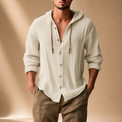 Kayne - Komfortables Langarmshirt mit Kapuze