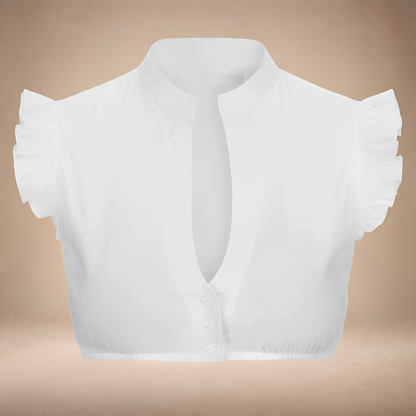 Rachel - Stilvolle ärmellose Bluse für das Oktoberfest