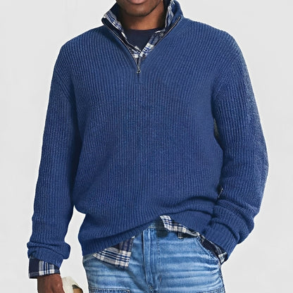 Sean - Herren-Pullover mit Zipper
