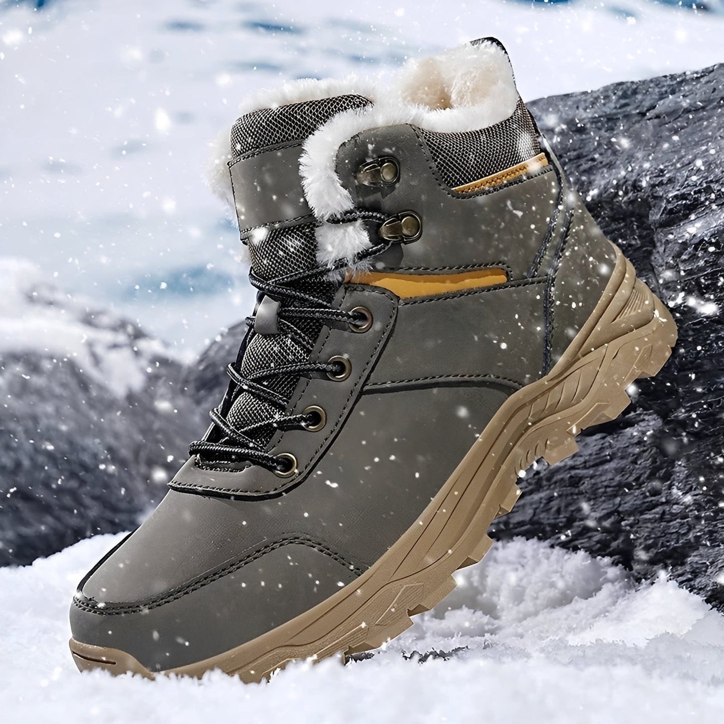 Franklin - Warme Herren-Winterstiefel für draußen