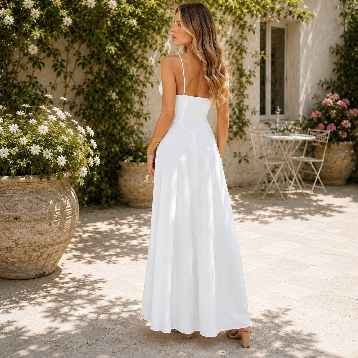 Louise - Stilvolles Langes Maxikleid