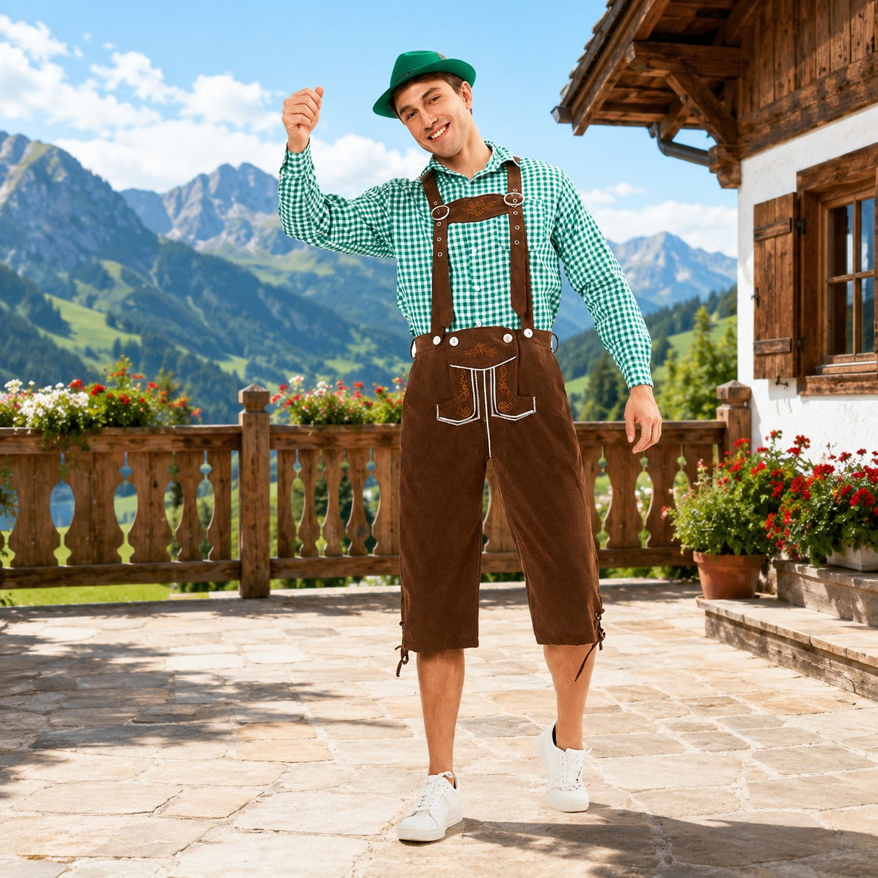 Fernan - Elegantes besticktes Oktoberfest-Set