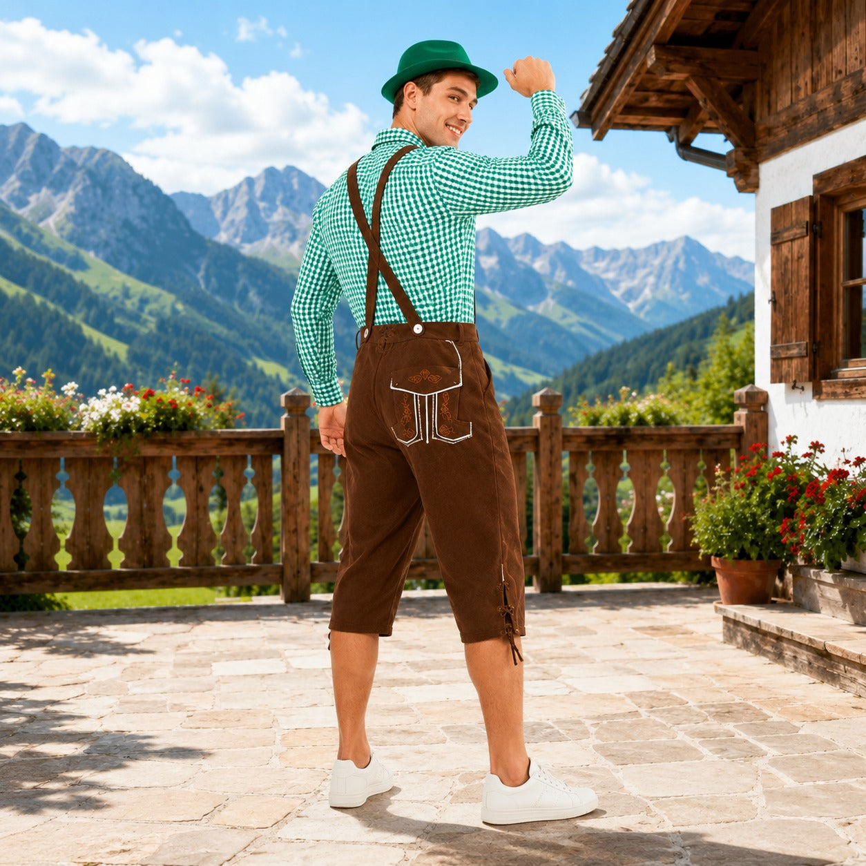 Fernan - Elegantes besticktes Oktoberfest-Set