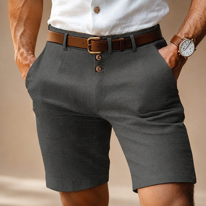 Herbie - Lässige Hose mit Knopfdetails