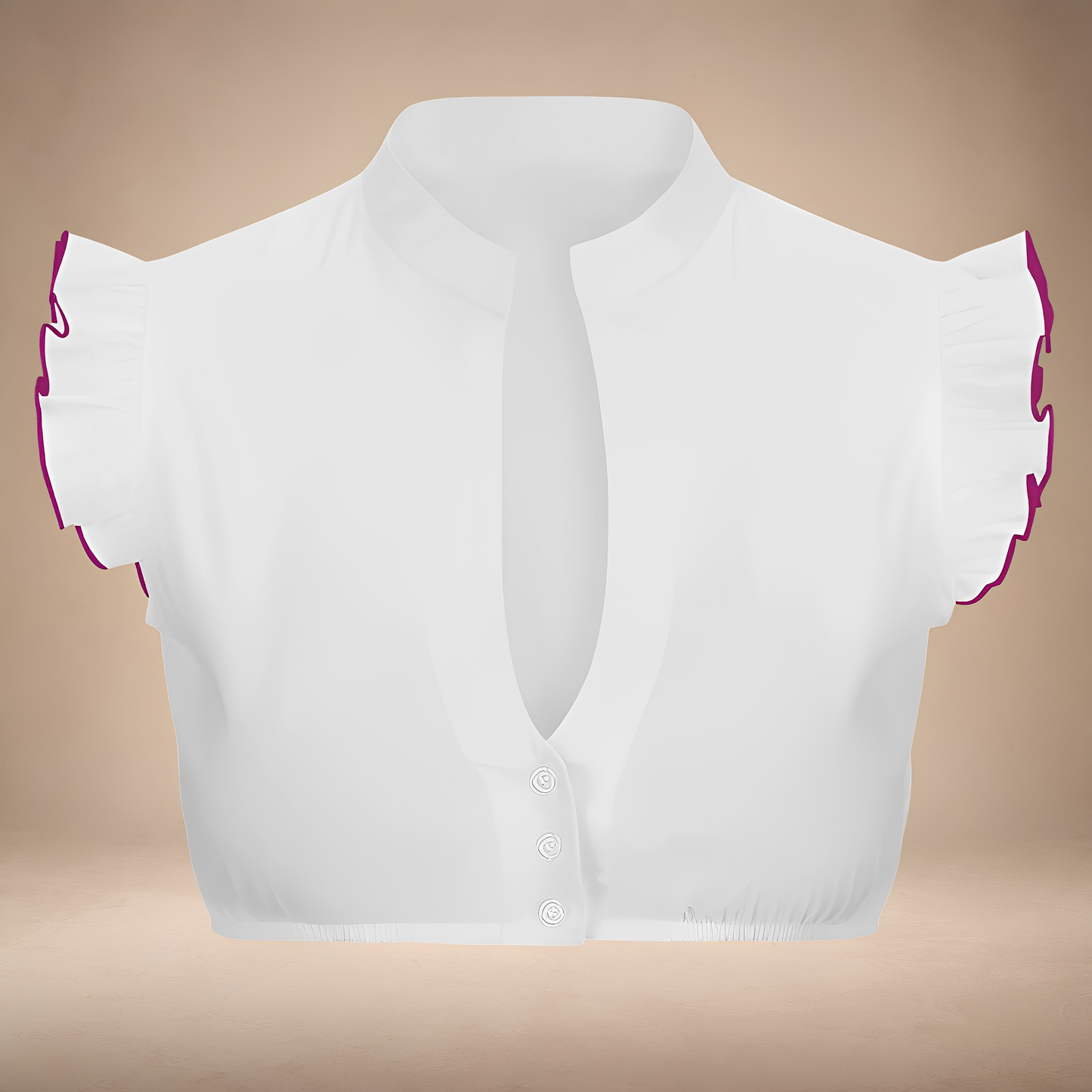 Rachel - Stilvolle ärmellose Bluse für das Oktoberfest
