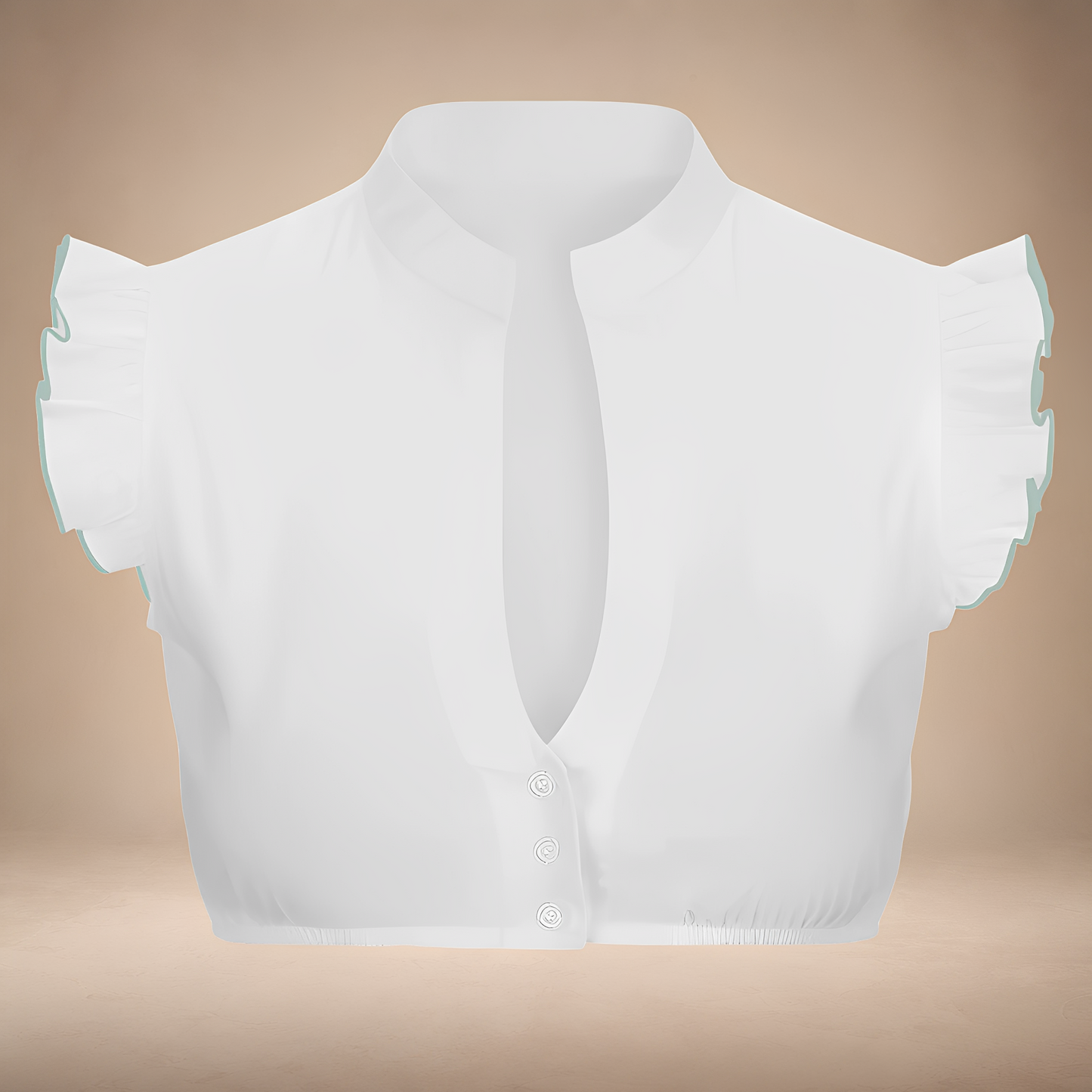 Rachel - Stilvolle ärmellose Bluse für das Oktoberfest