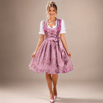 Helena - Retro-Dirndl für das Oktoberfest mit Schleifendetail