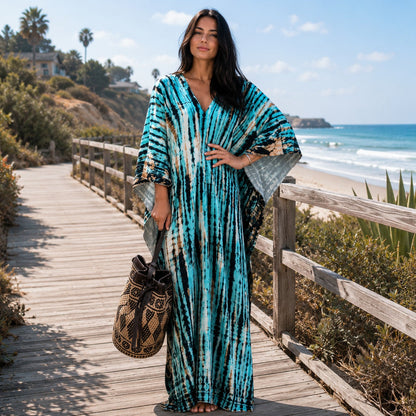Emmy - Stilvolles Boho-Maxikleid