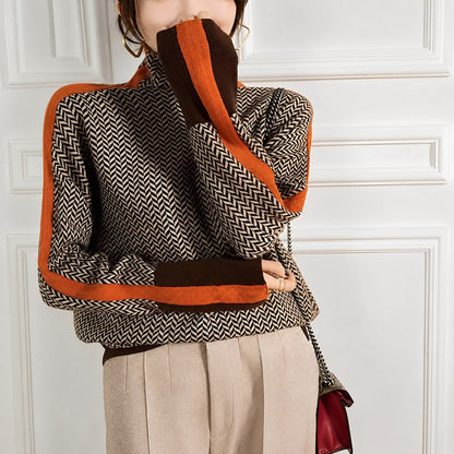 Anita - Stilvoller Damen-Rollkragenpullover