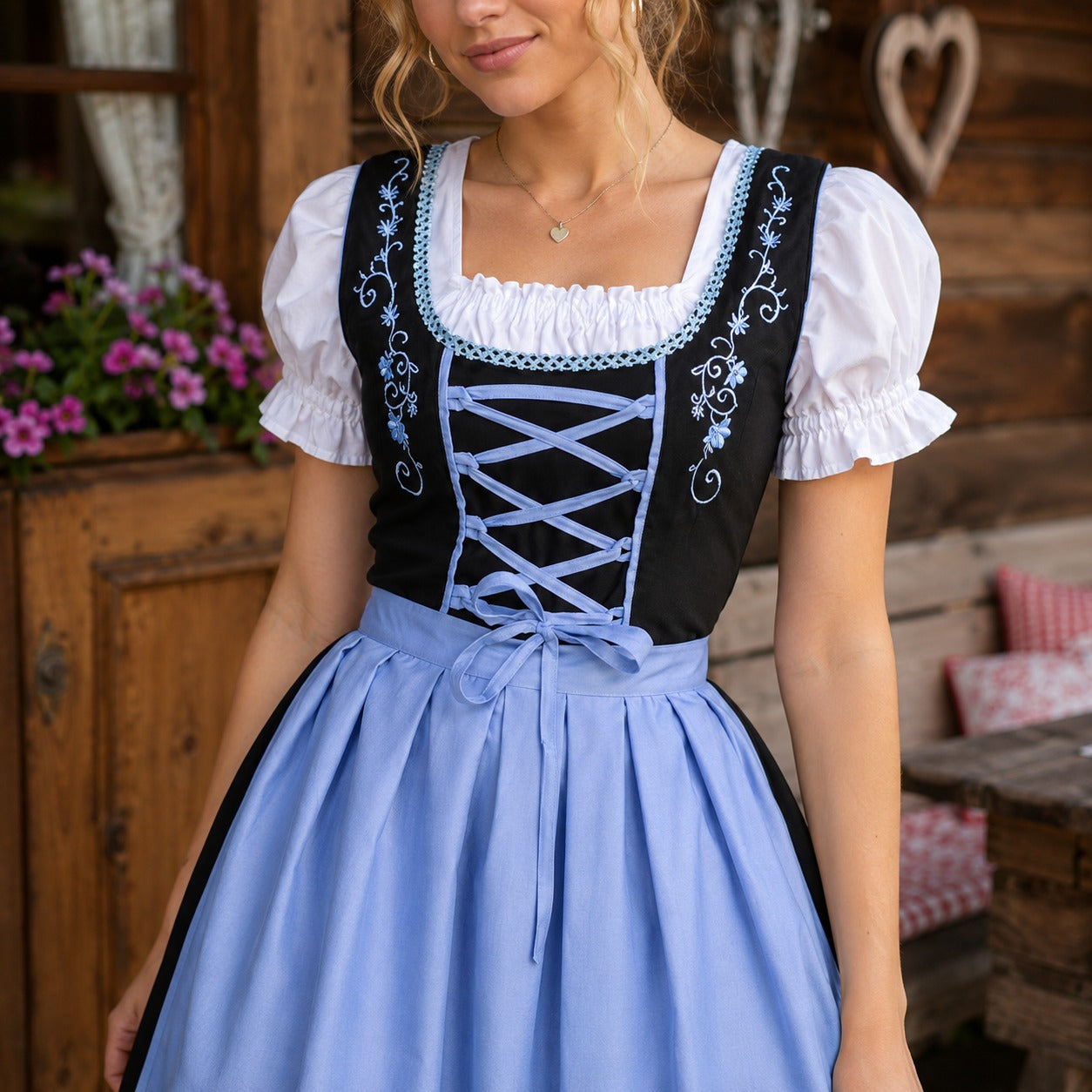 Aysha - Klassisches Oktoberfestkleid im Retro-Look