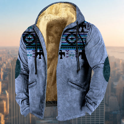 Laszlo - Herren-Hoodie mit Tribal-Design