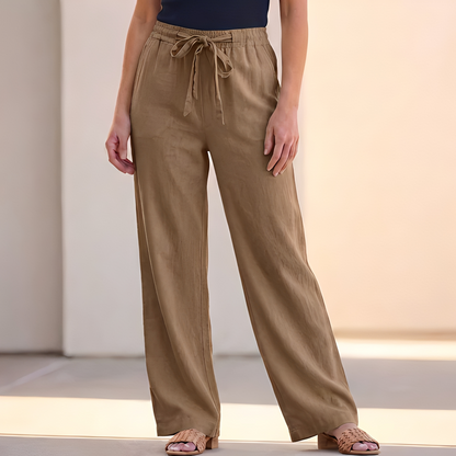 Analyn - Weite Sommerhose mit Kordelzug für Damen