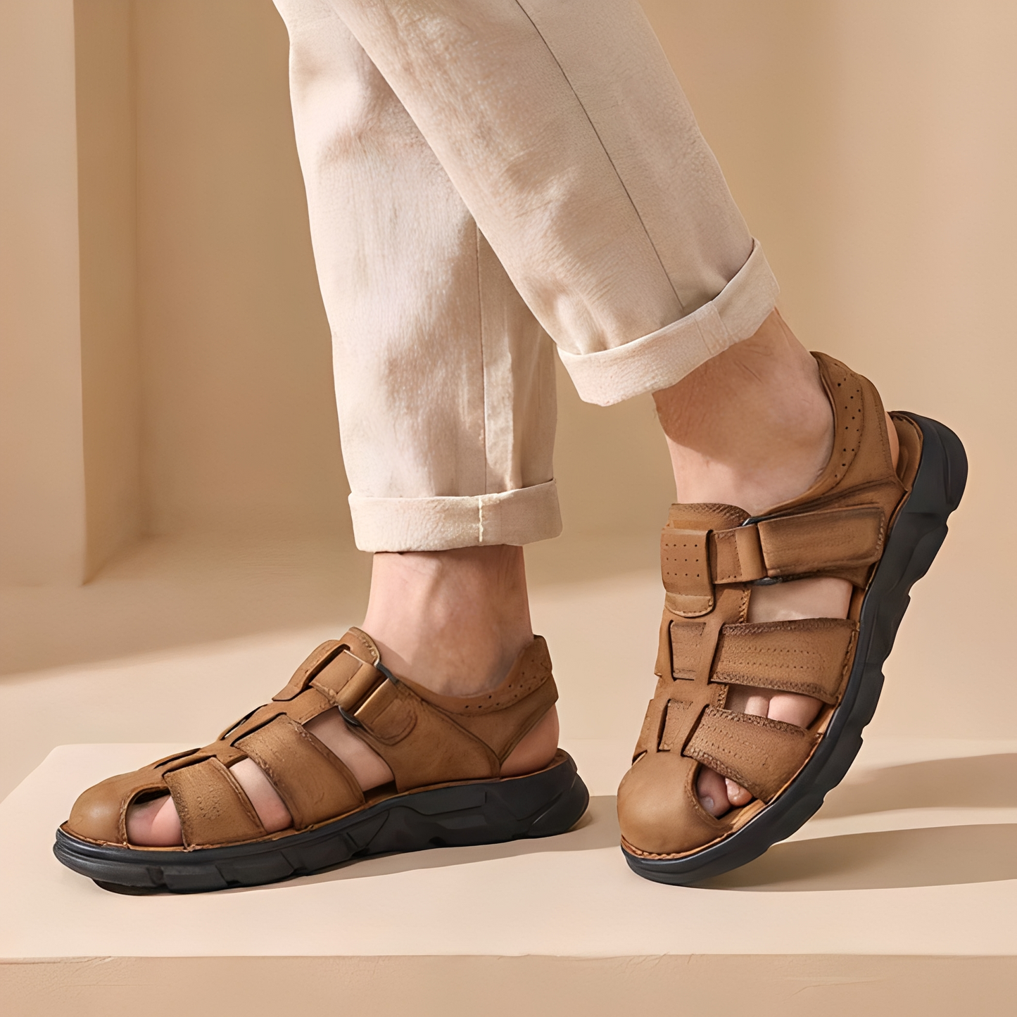 Arthur - Bequeme und elegante Sommersandalen für Herren