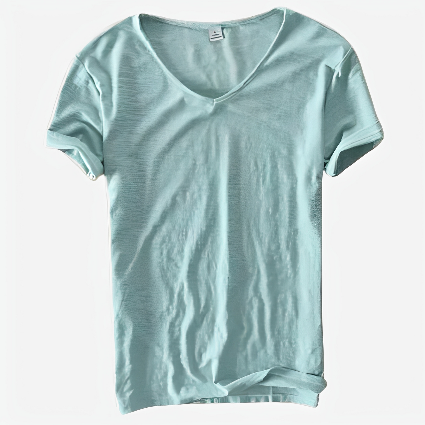Jayson - Weites Sommer-T-Shirt mit V-Ausschnitt für Herren