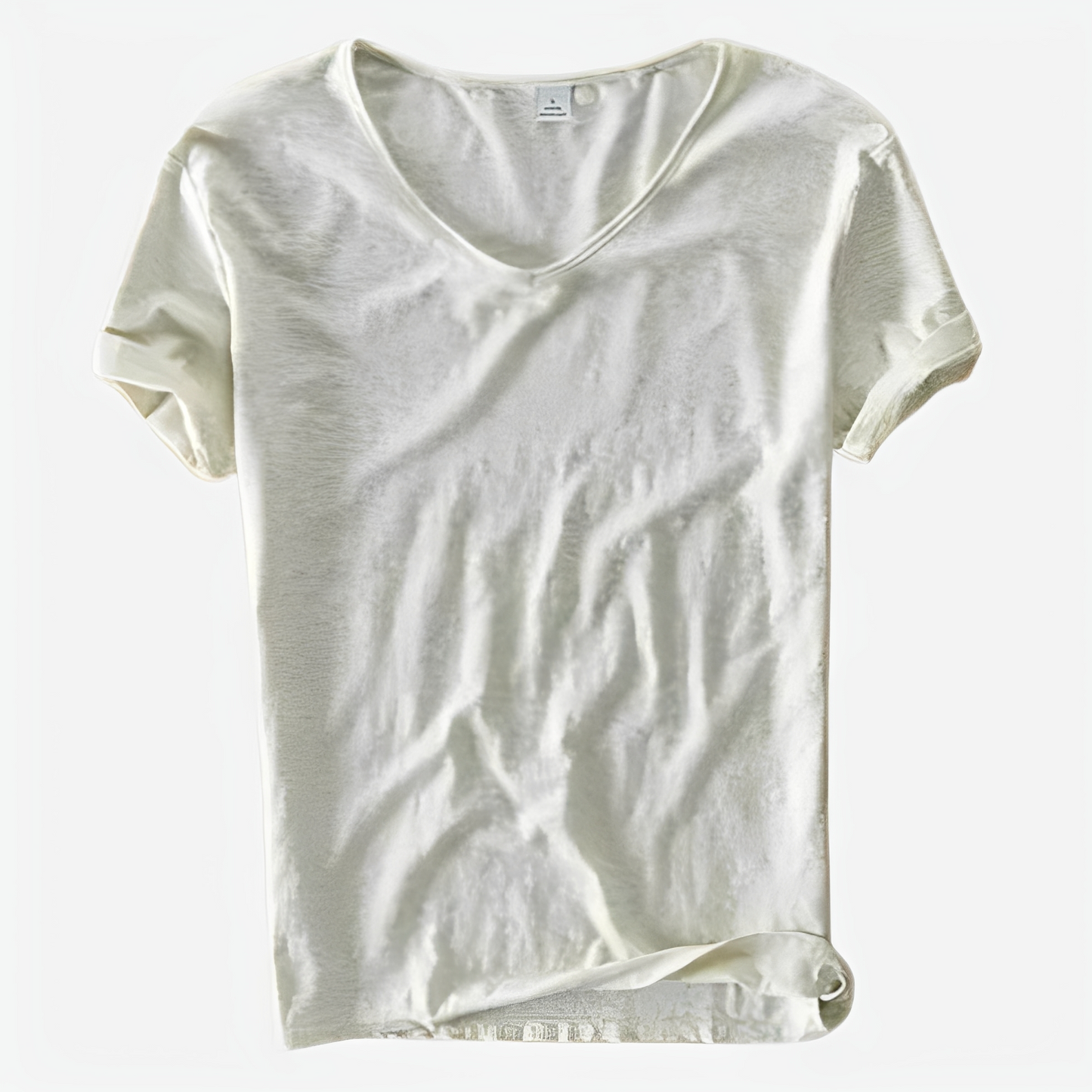 Jayson - Weites Sommer-T-Shirt mit V-Ausschnitt für Herren