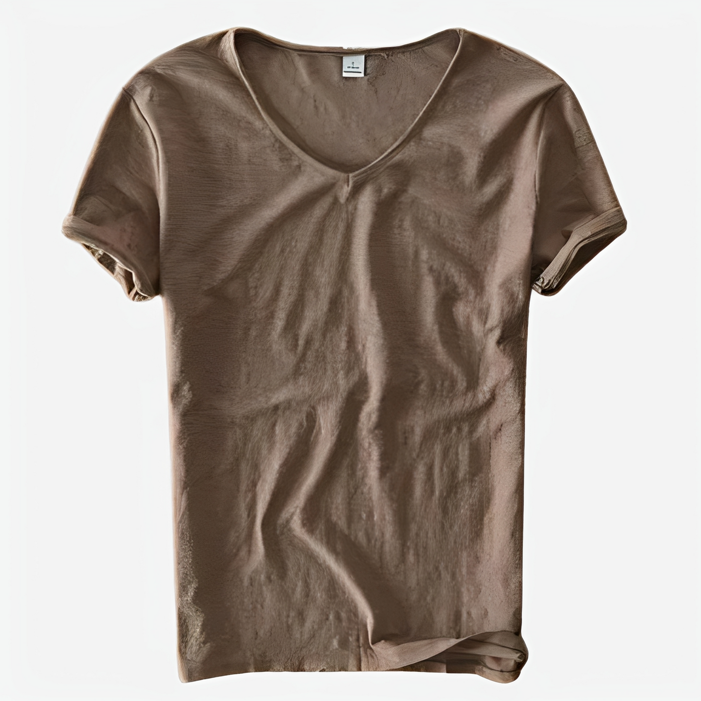 Jayson - Weites Sommer-T-Shirt mit V-Ausschnitt für Herren