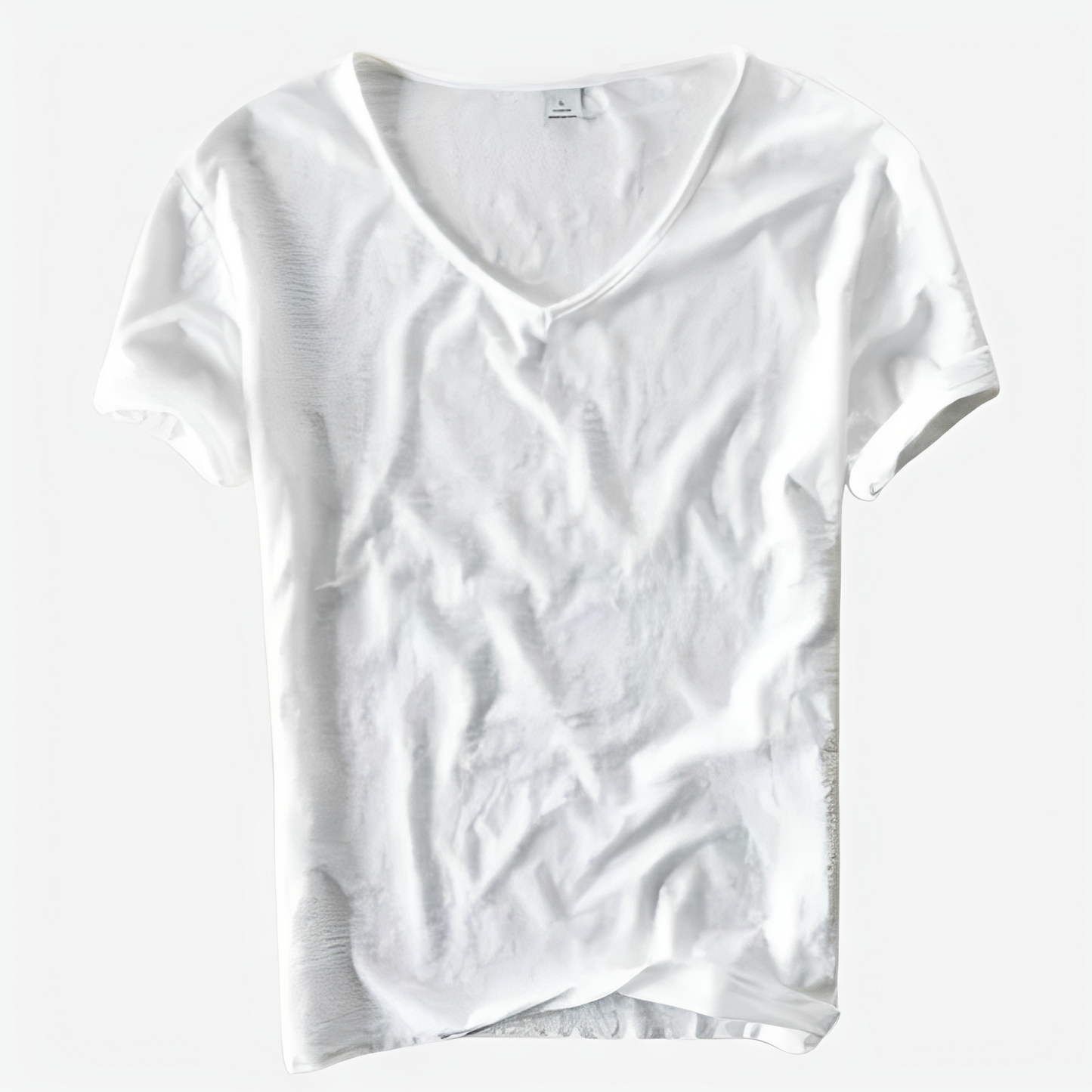 Jayson - Weites Sommer-T-Shirt mit V-Ausschnitt für Herren