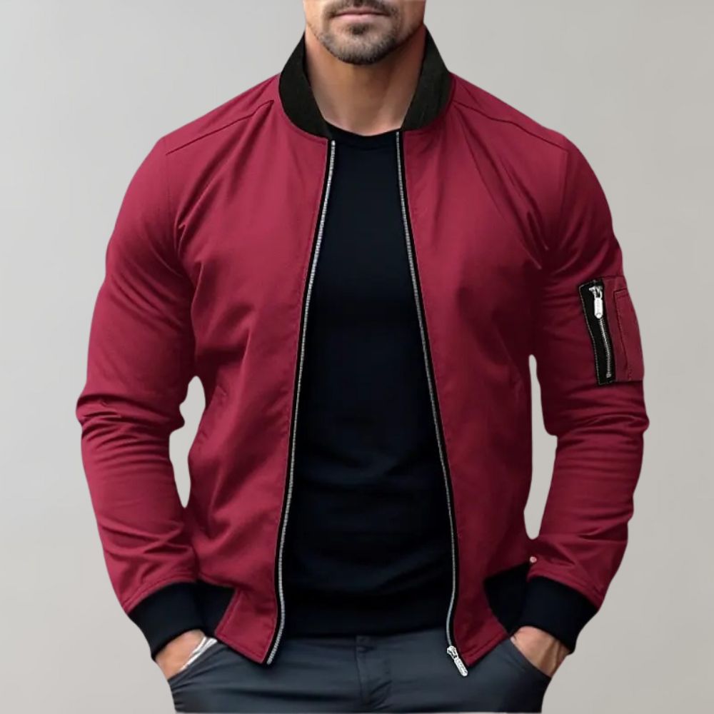 Jasper - Bomberjacke Stilvoll & Leicht