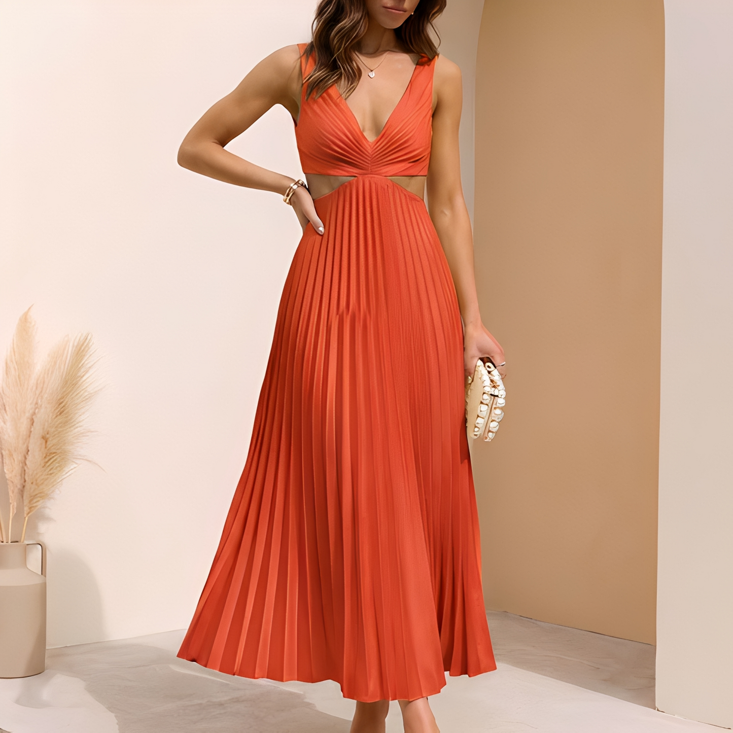 Vania - Elegantes und fließendes Kleid für Damen