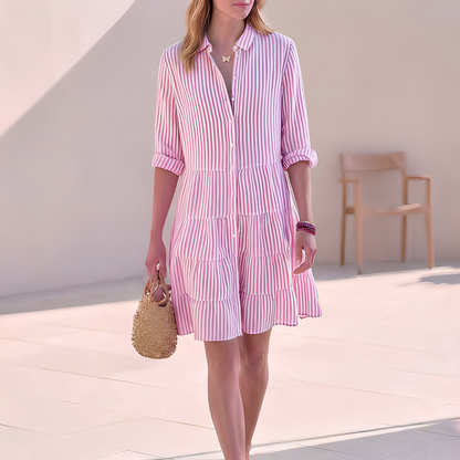 Elijah - Schickes Sommerhemdkleid für Damen