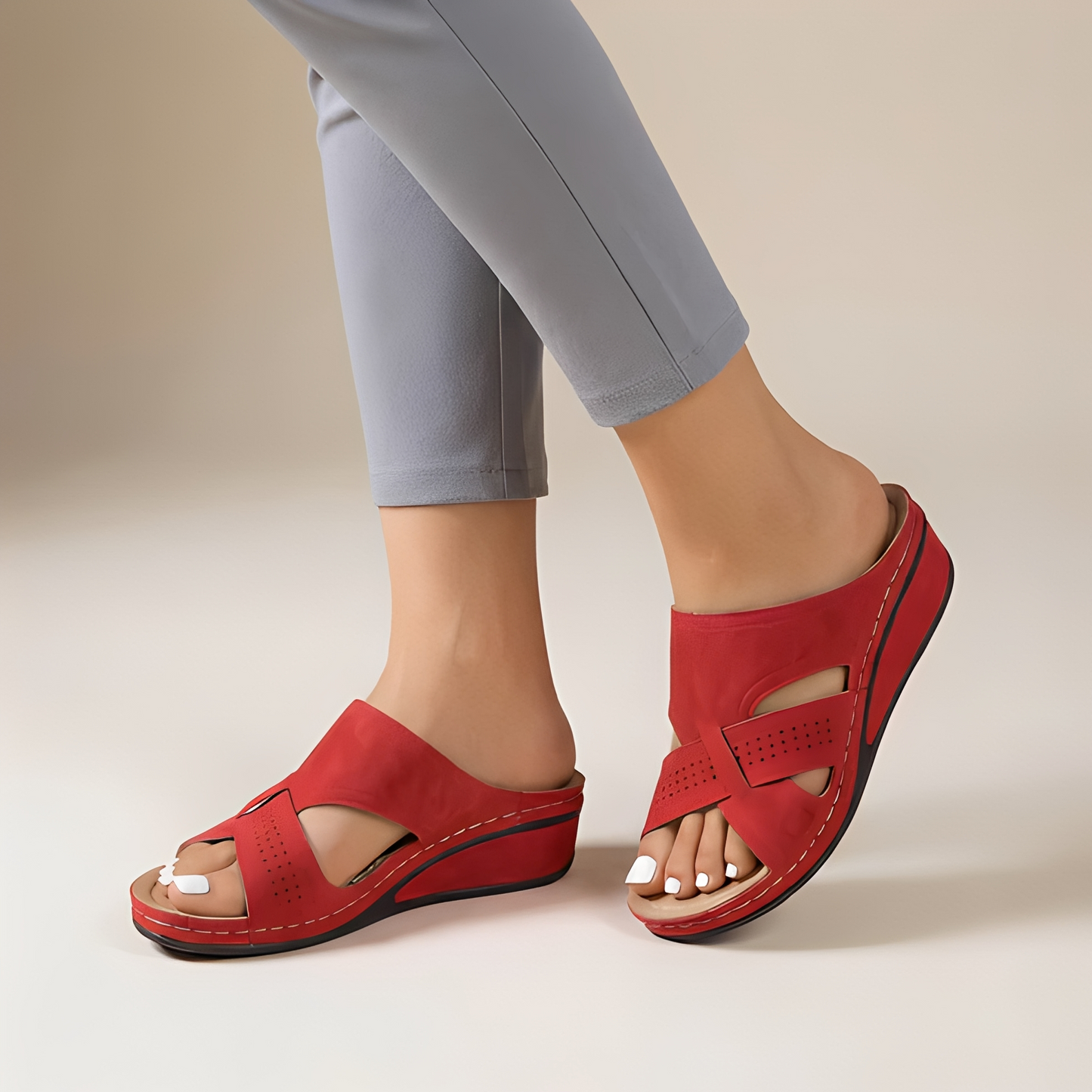 Oddette - Riemensandalen mit offenem Zehenbereich für Damen