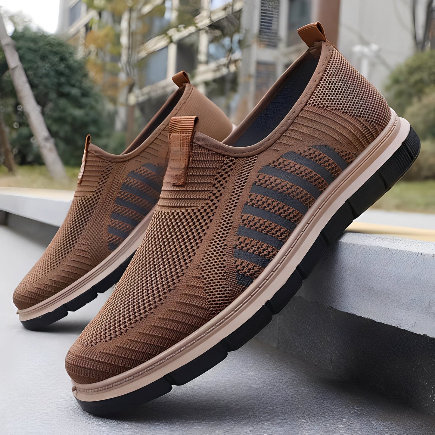 Henrick - Modische Slip-On-Sneaker für Herren