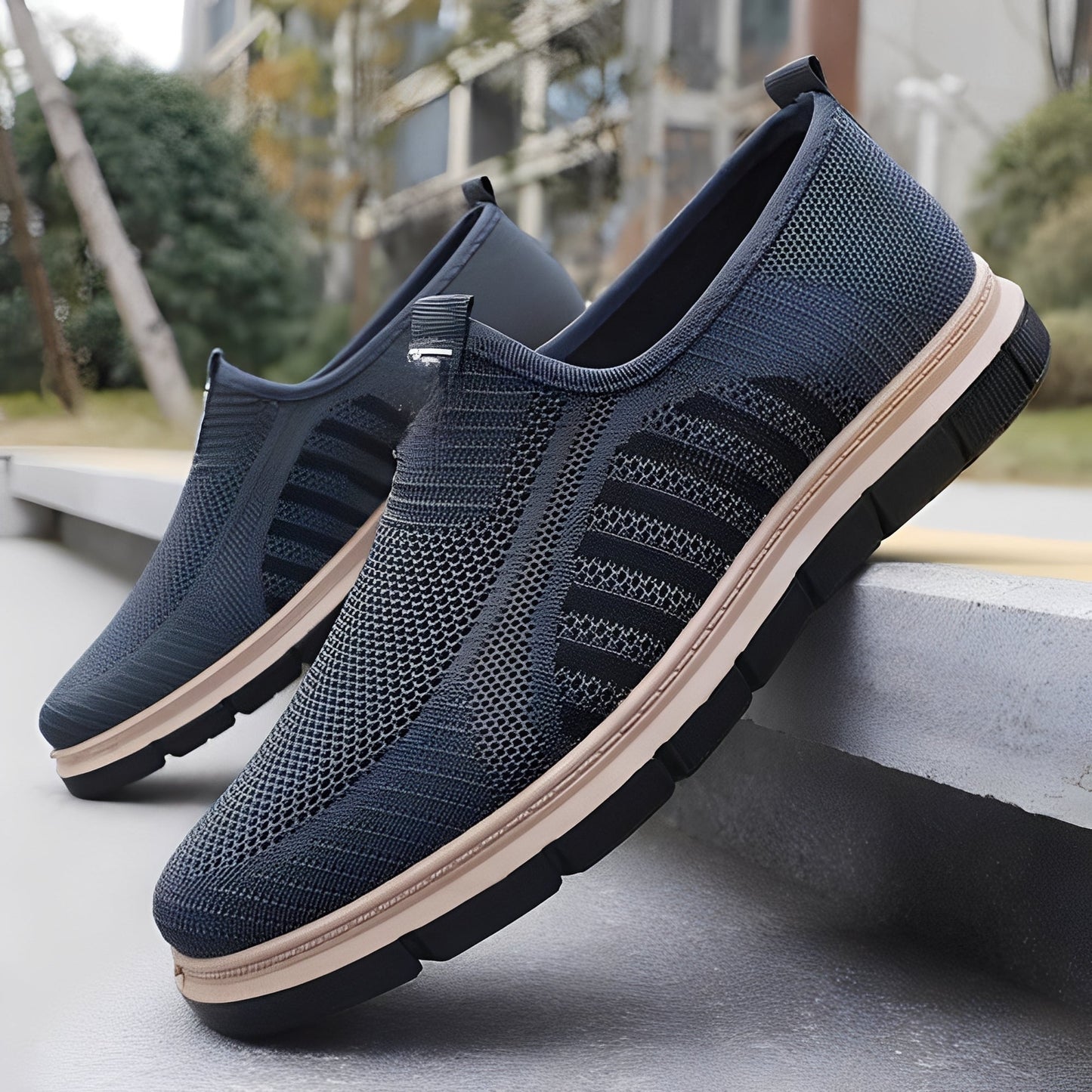 Henrick - Modische Slip-On-Sneaker für Herren