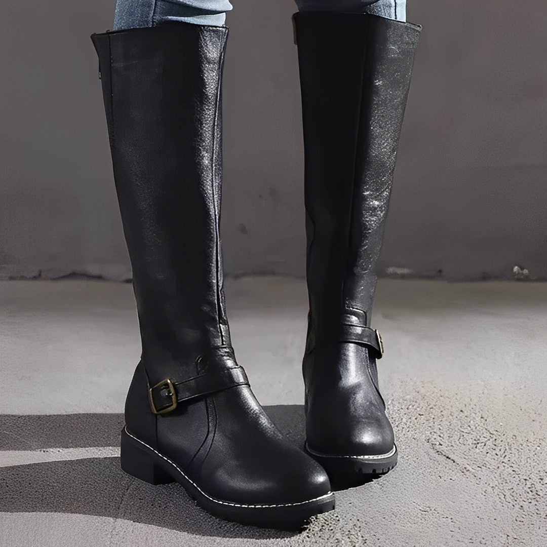 Livie - Hochwertige Lederstiefel für Damen