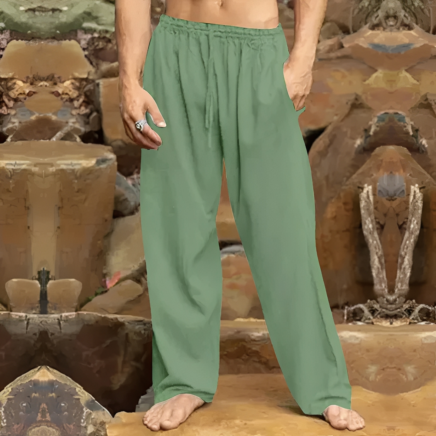 Norlan - Weite und atmungsaktive Hose für Herren