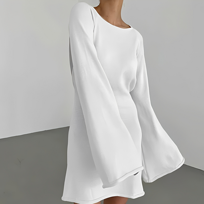 Aryana - Elegantes Sommerkleid mit langen Ärmeln für Damen
